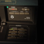 Panasonic AG-W3 World VCR-Output Selection Panel