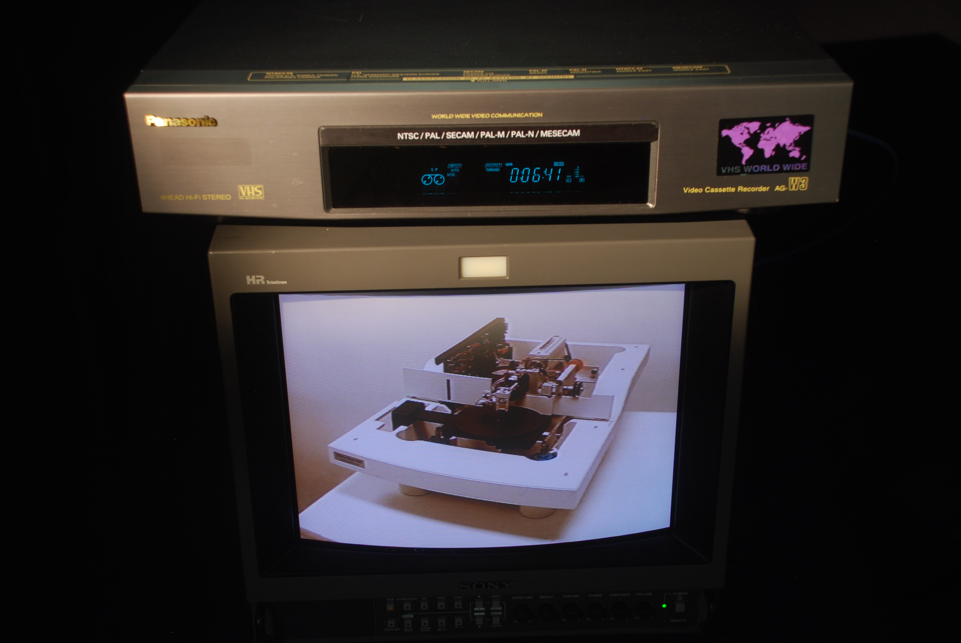 Panasonic AG-W3 “World VHS VCR”: Two available for Rent or Sale