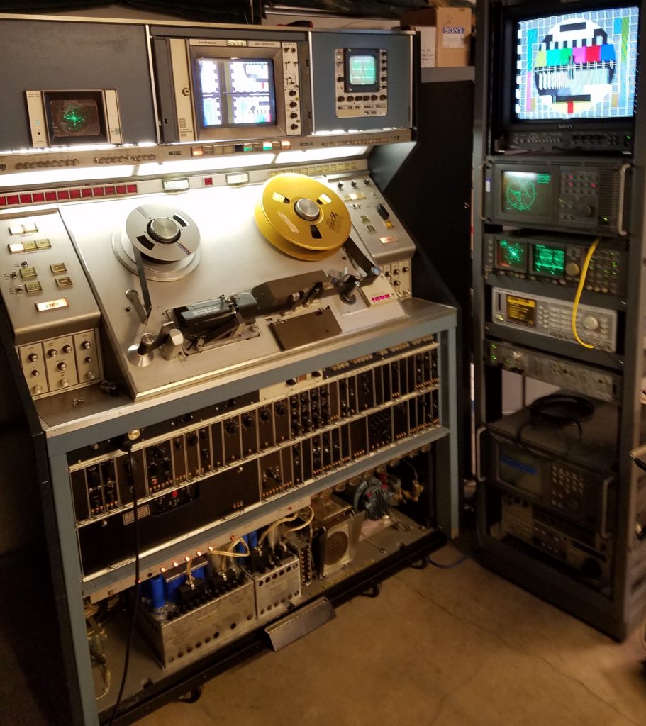 RCA TR-70C Under test using Rohde and Schwarz and Tektronix test gear